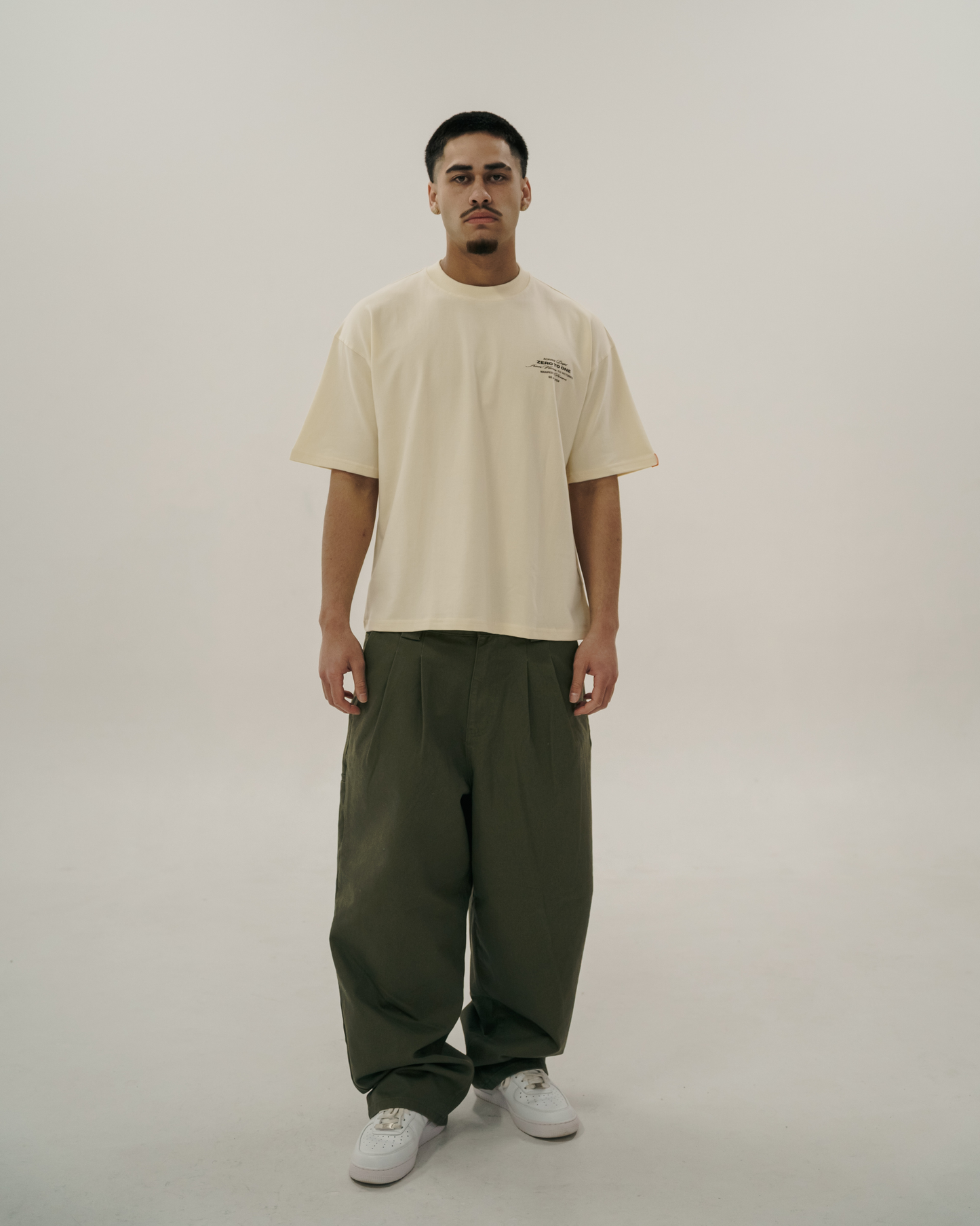 POV Cream Oversized T-Shirt