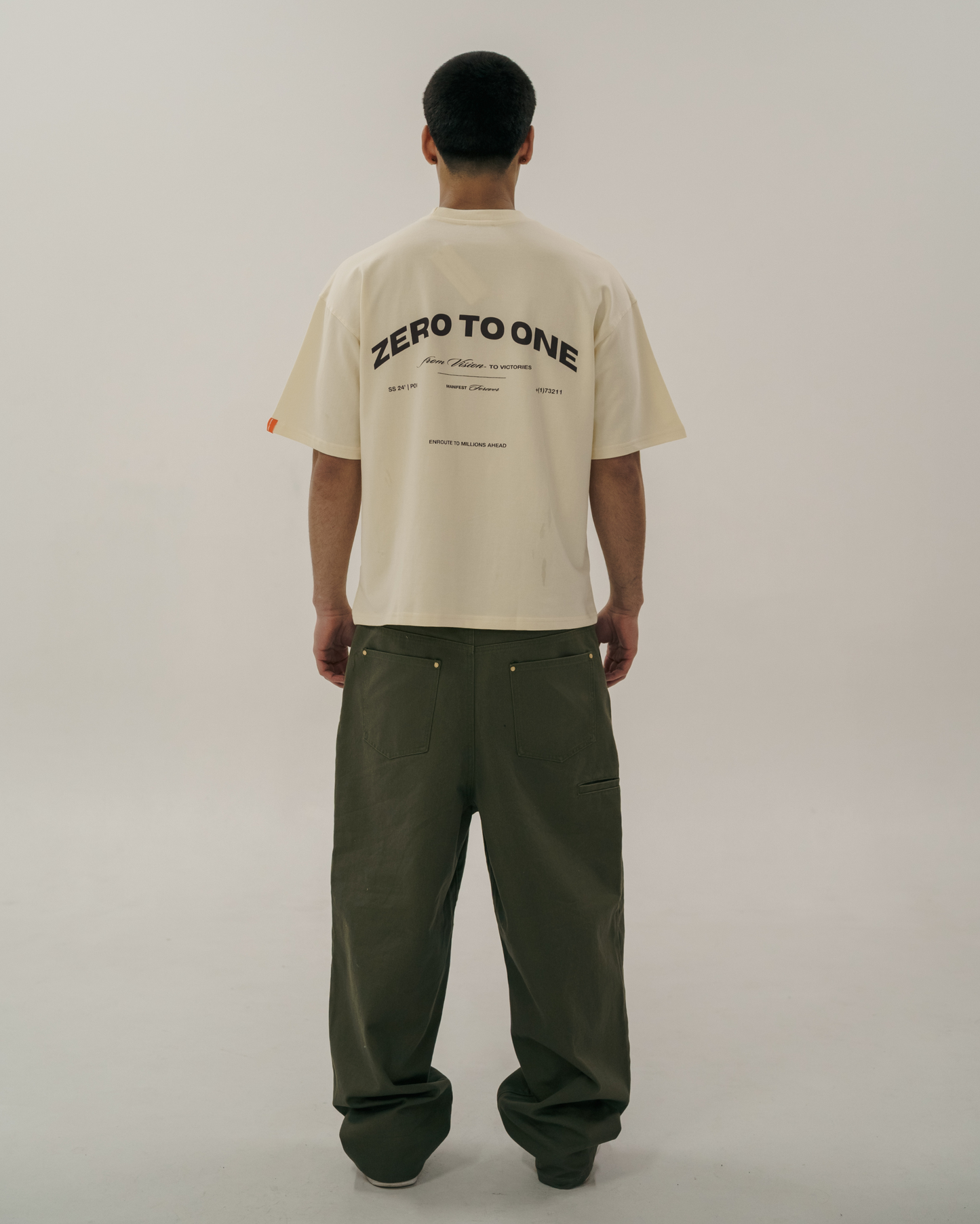 POV Cream Oversized T-Shirt