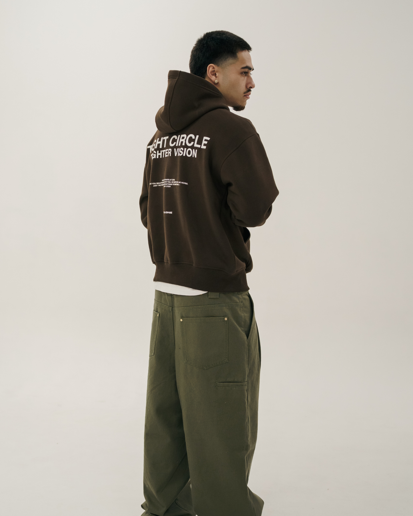 Luxury Oversized Hoodie - Coffee