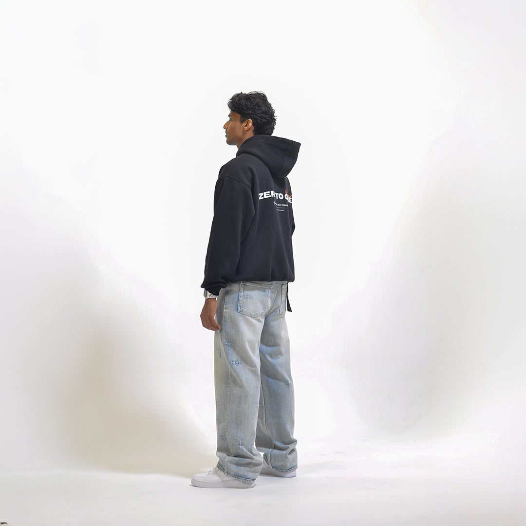 CHANGEMAKERS - Oversized Black Hoodie