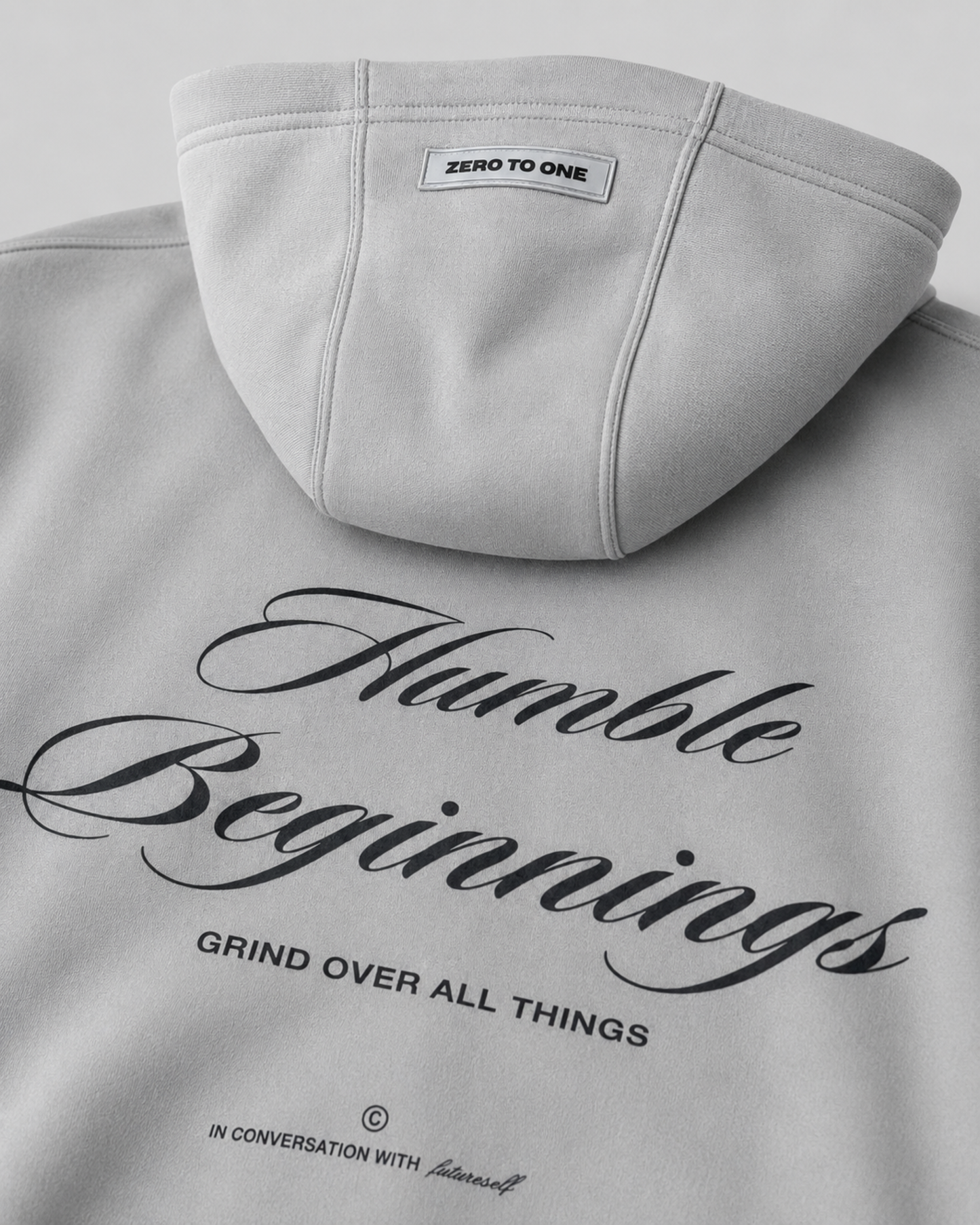 Luxury Oversized Hoodie - Grey