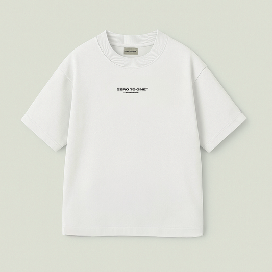 Signature White Oversized T-Shirt