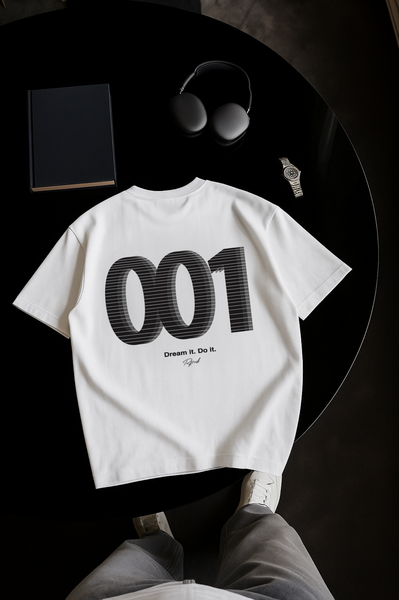 Signature White Oversized T-Shirt