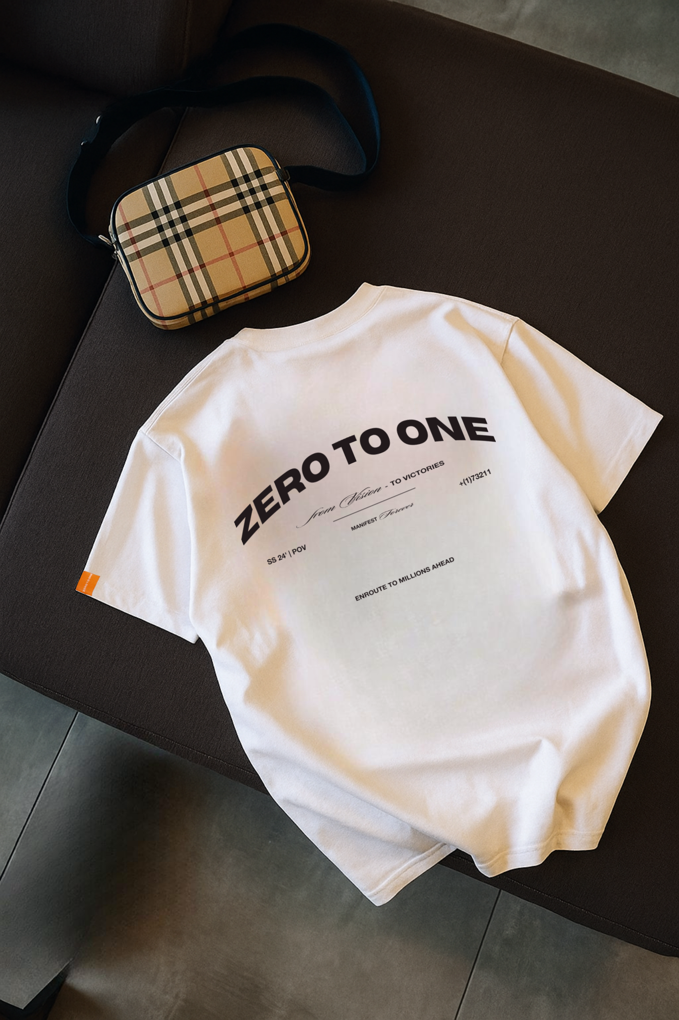 POV Cream Oversized T-Shirt