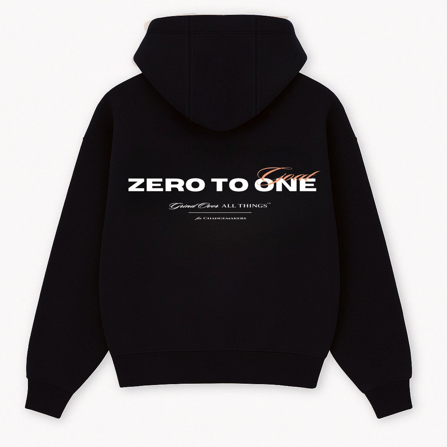 CHANGEMAKERS - Oversized Black Hoodie