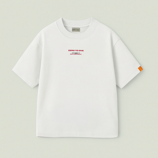 State of Grind White Oversized T-Shirt