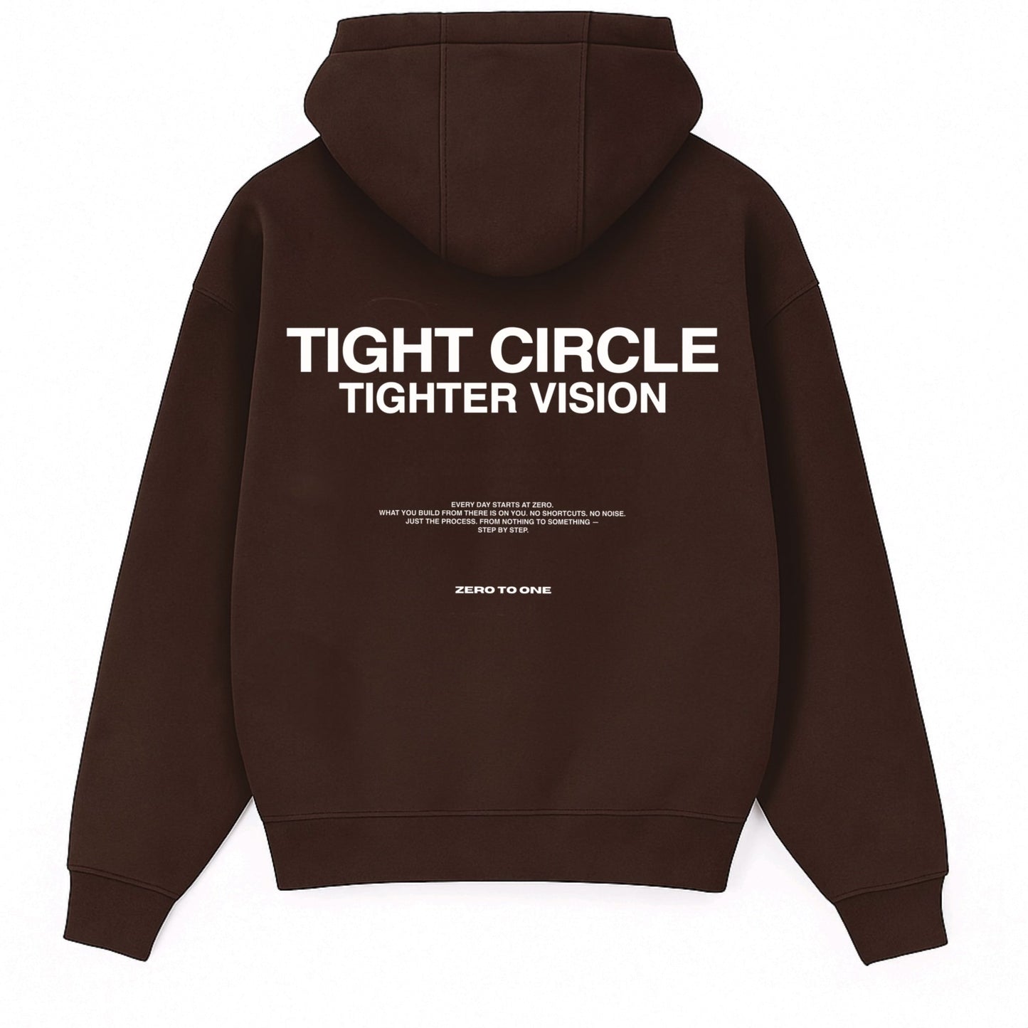 Coffee Brown Oversized Hoodie