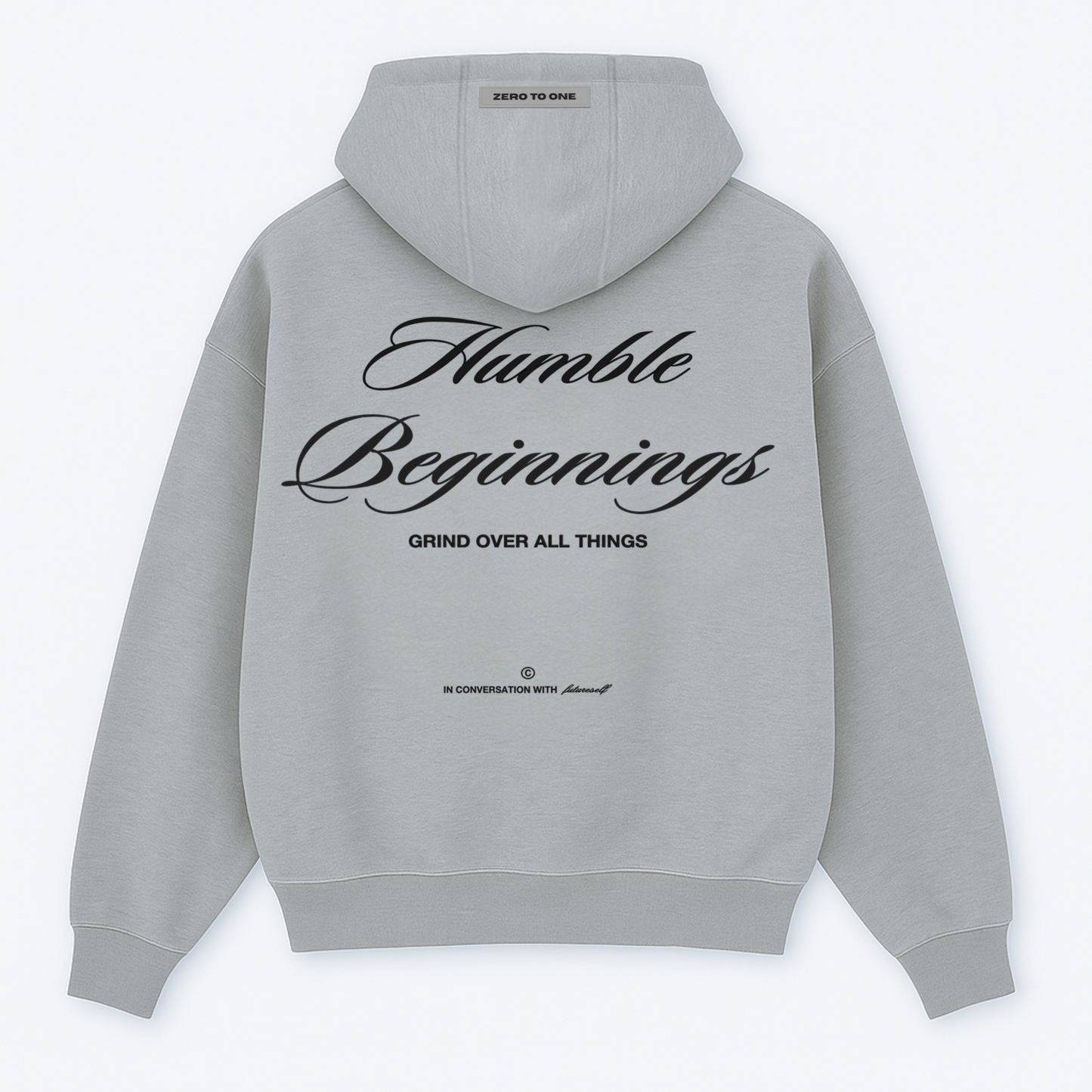 GOAT - Oversized Grey Hoodie