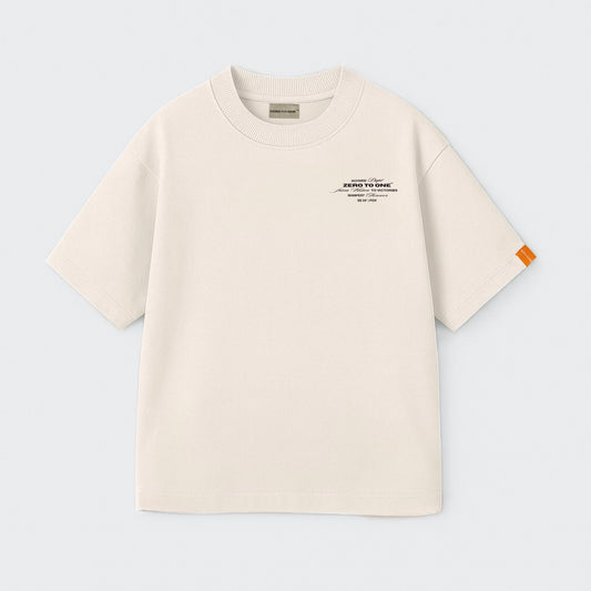 POV Cream Oversized T-Shirt