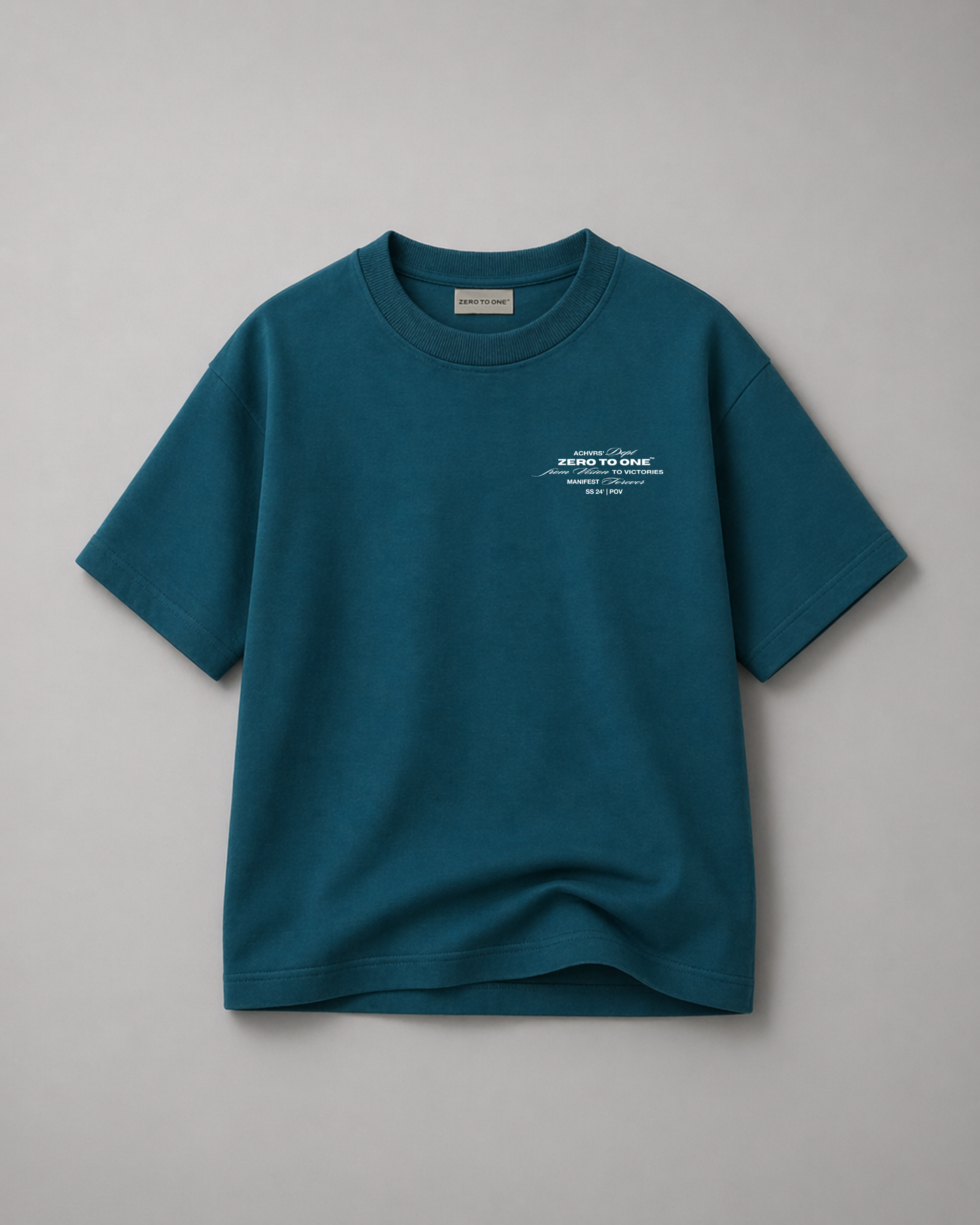 Luxury Graphic T-Shirt - Teal