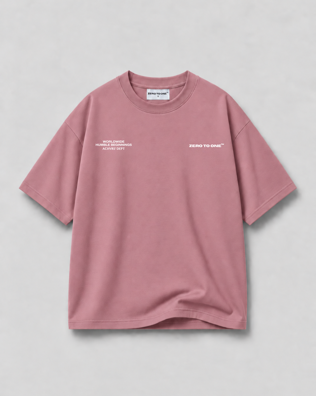 ALL IN — Dusty Rose Boxy T-Shirt