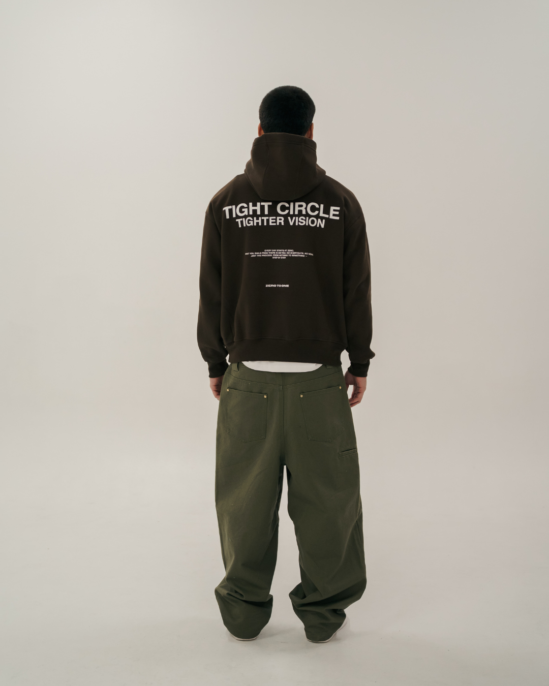 Coffee Brown Oversized Hoodie
