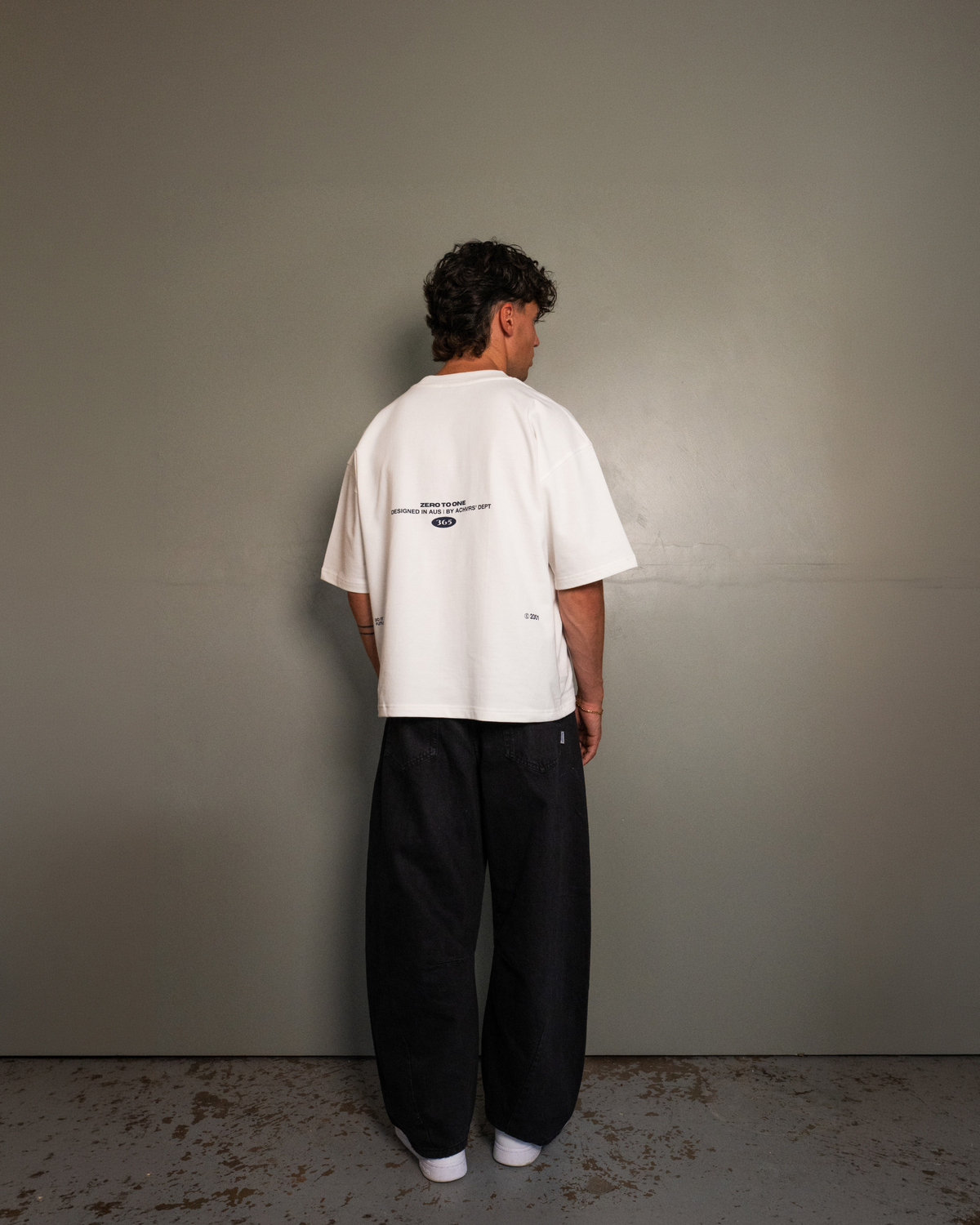 Clean Box T-shirt - Chalk