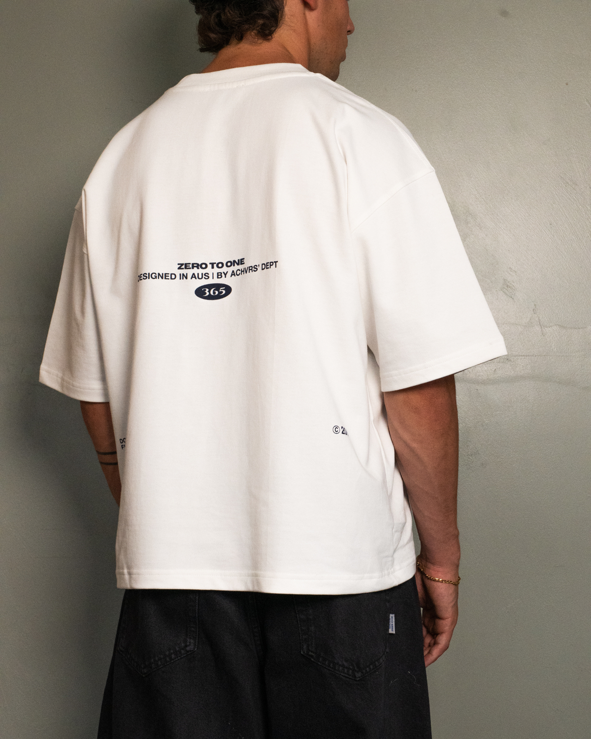 Clean Box T-shirt - Chalk