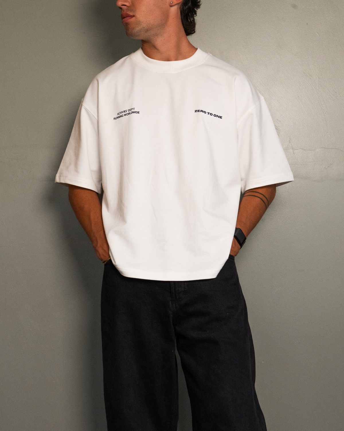 Clean Box T-shirt - Chalk