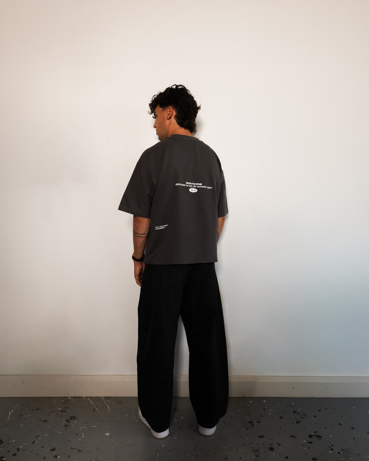 Clean Box T-shirt - Charcoal