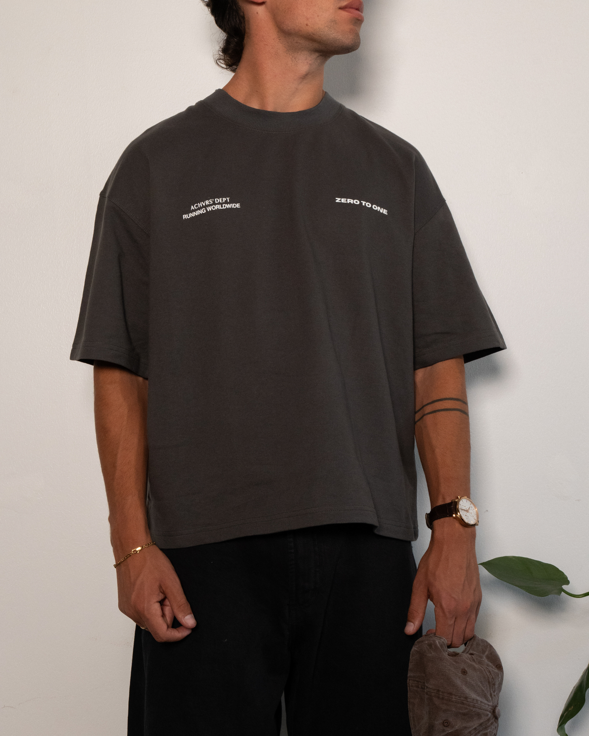 Clean Box T-shirt - Charcoal