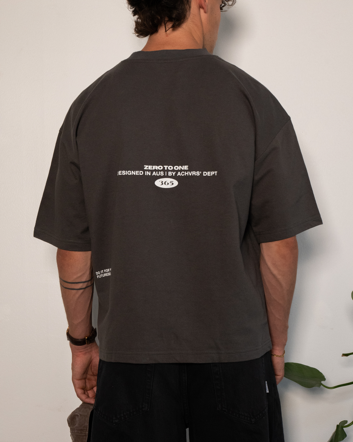 Clean Box T-shirt - Charcoal