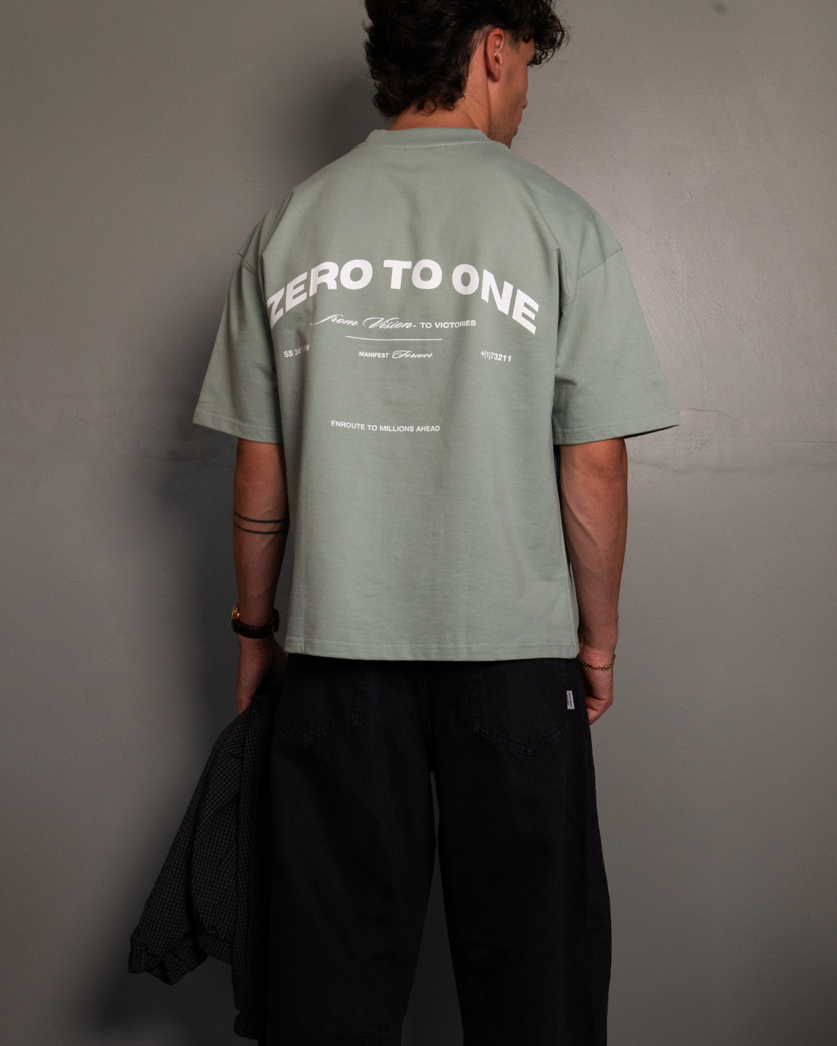 Signature Boxy T-shirt - Pistachio