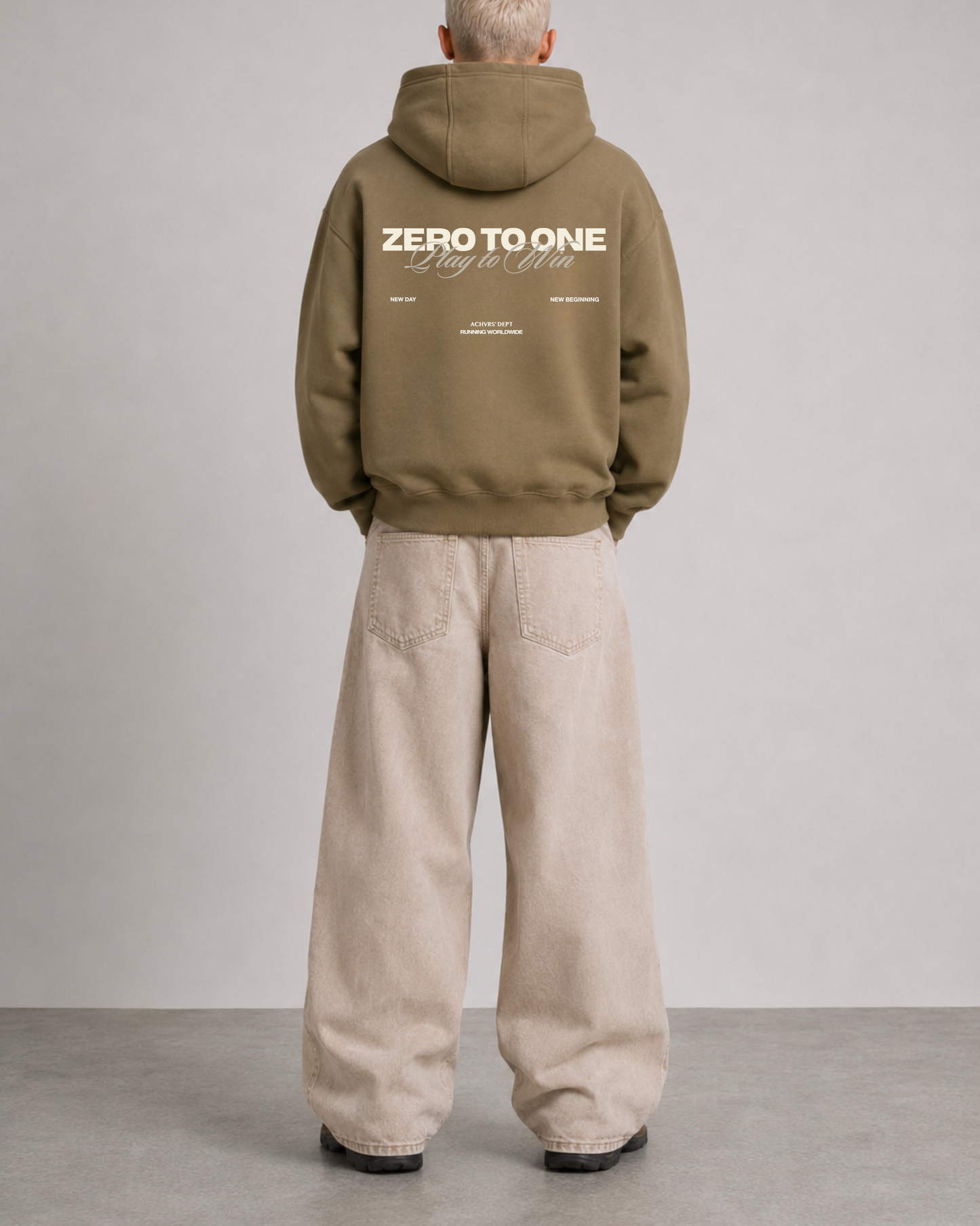 Play to Win Hoodie - Olive