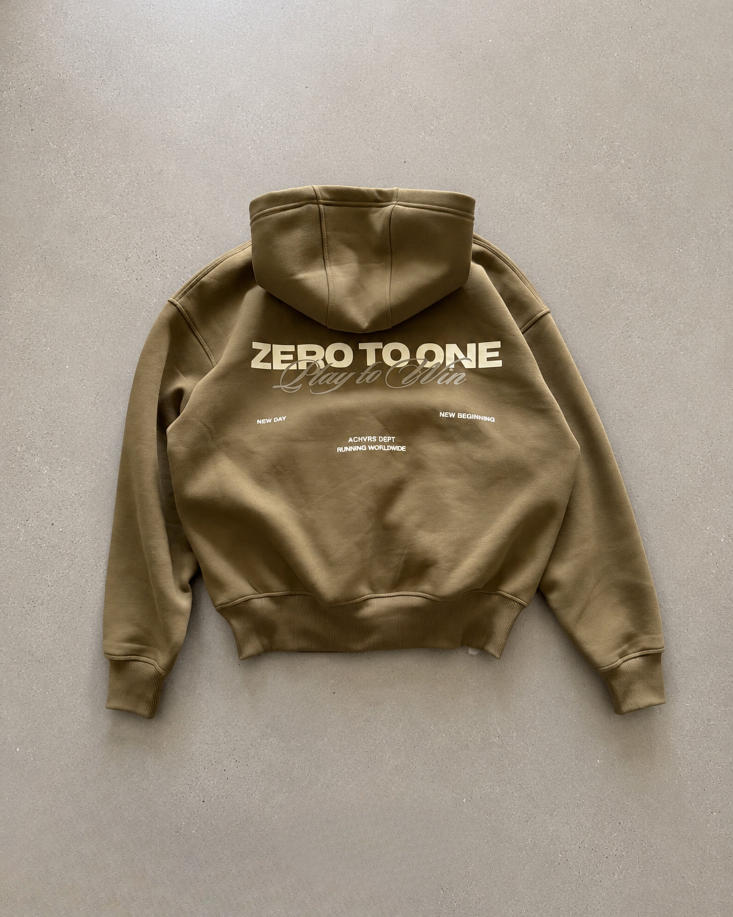 Play to Win Hoodie - Olive