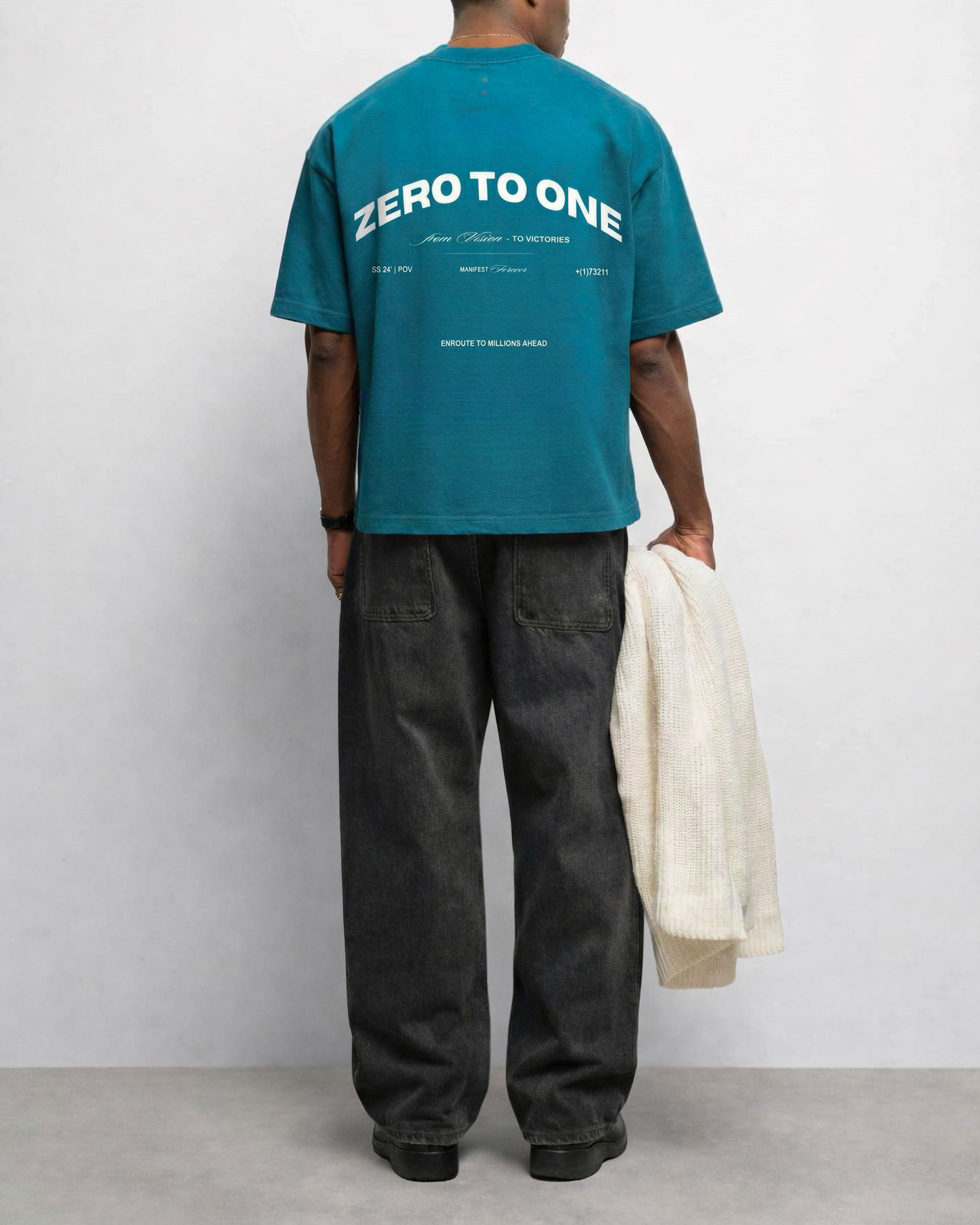 Luxury Graphic T-Shirt - Teal