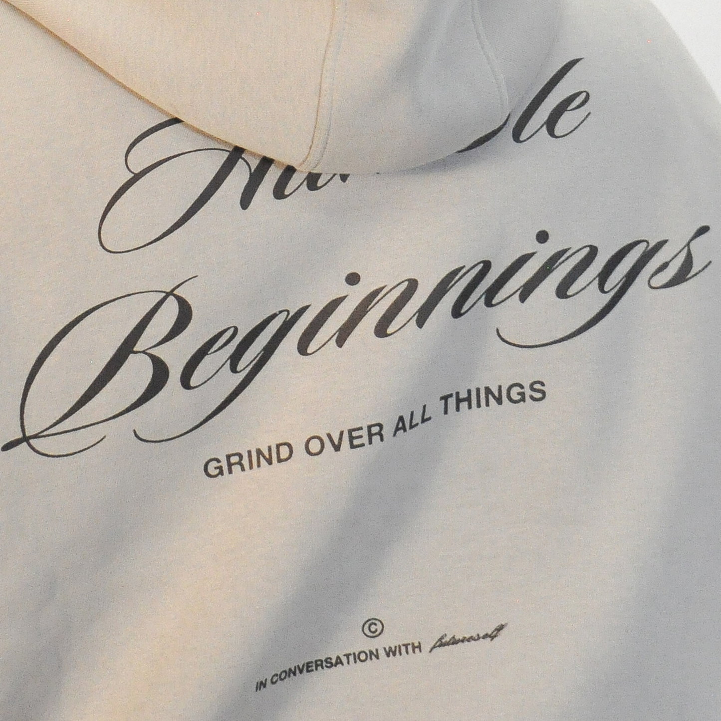 GOAT - Oversized Grey Hoodie