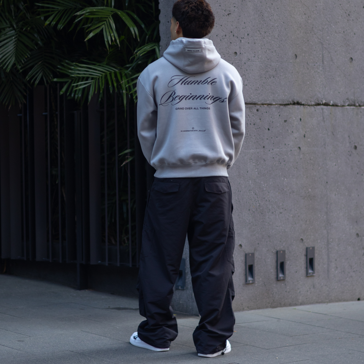 GOAT - Oversized Grey Hoodie