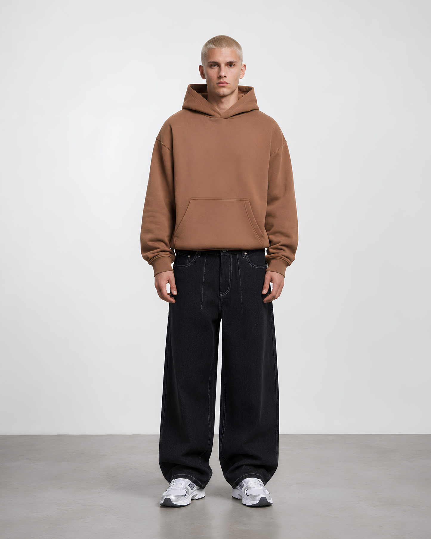 Luxury Blank Hoodie - Mocha