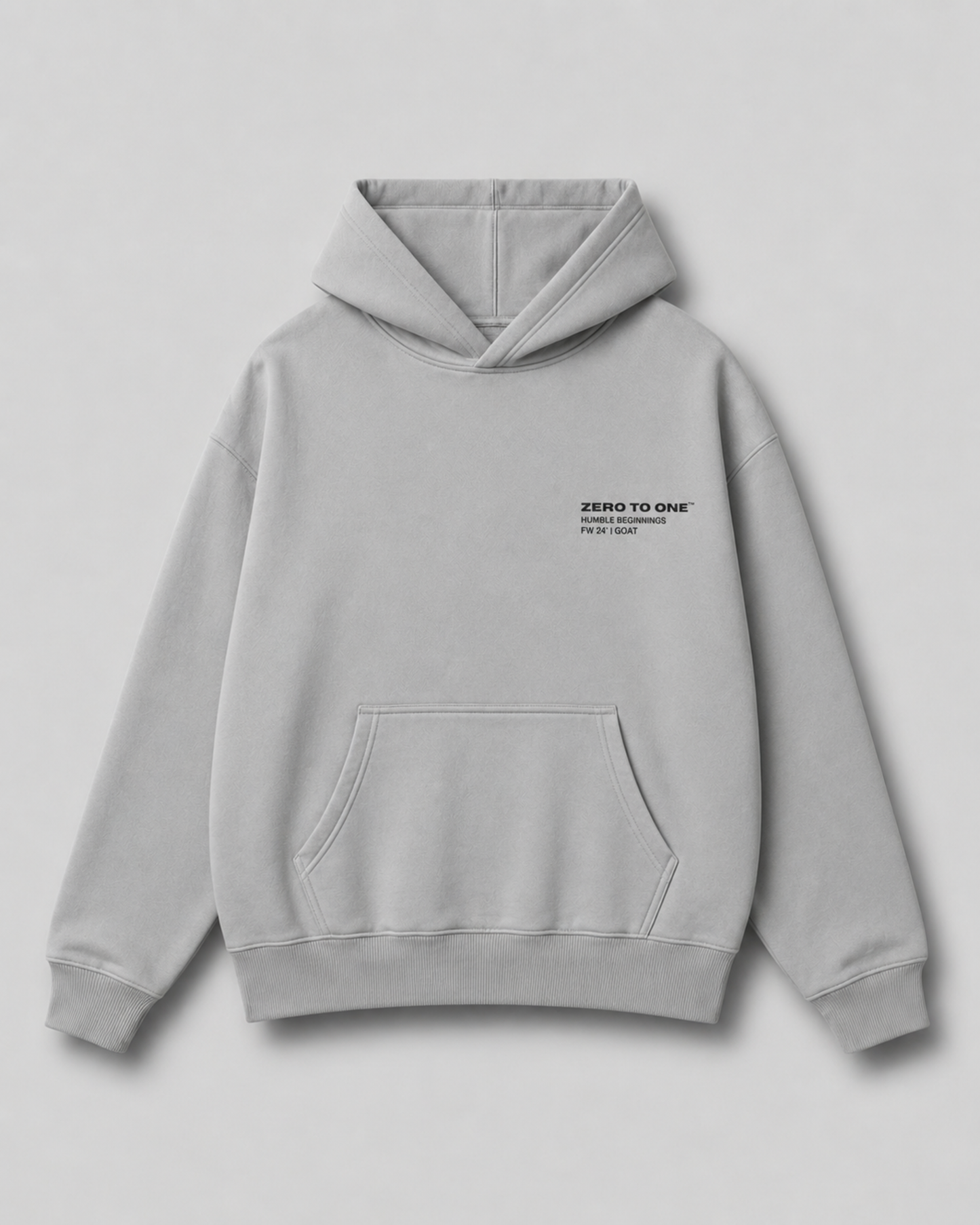 Luxury Oversized Hoodie - Grey