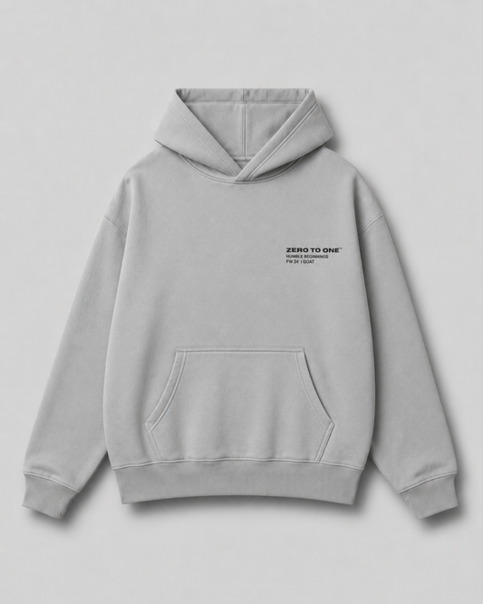 Luxury Oversized Hoodie - Grey