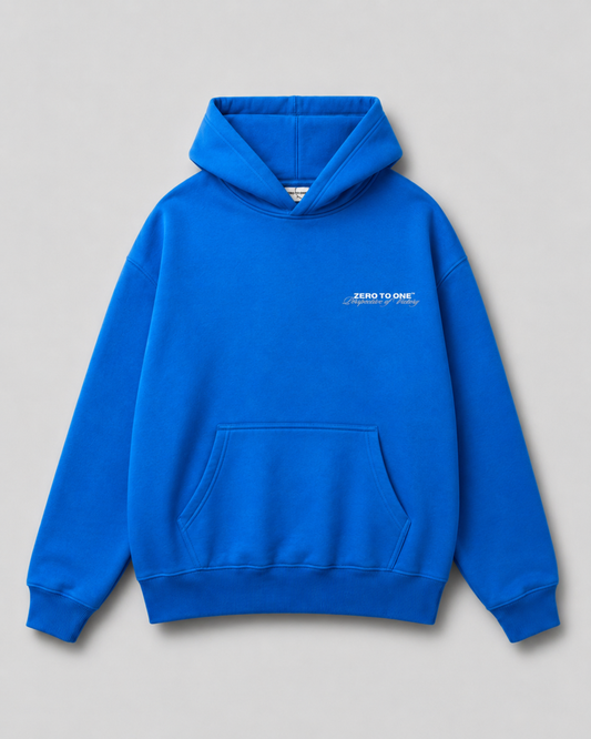 Luxury Oversized Hoodie - Picanto Blue
