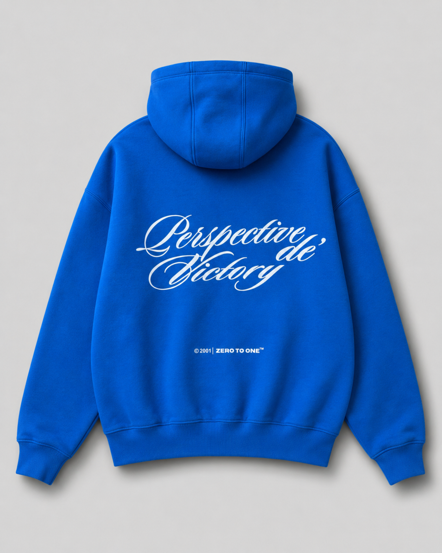 Oversized heavyweight Hoodie – Picanto Blue