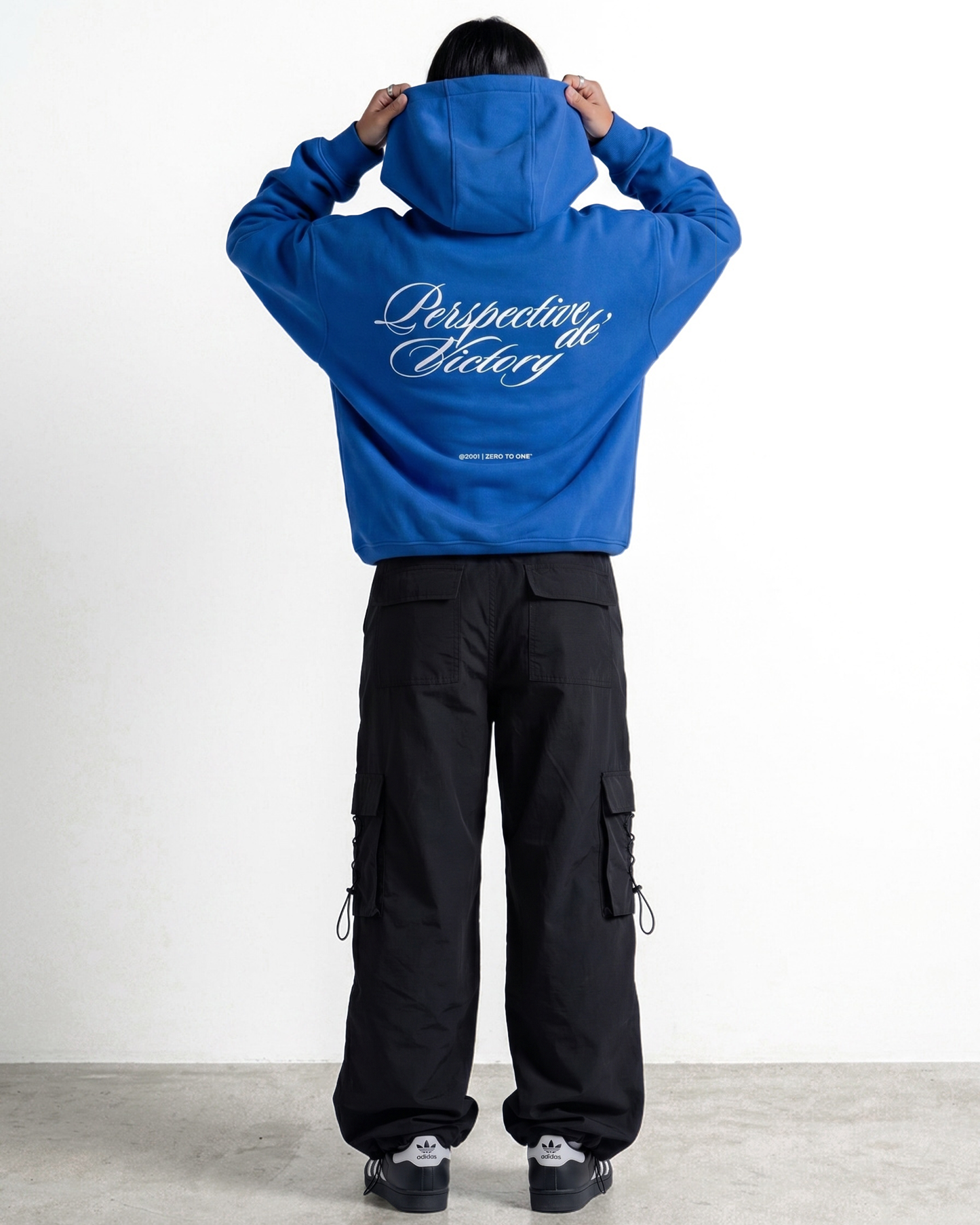 Oversized heavyweight Hoodie – Picanto Blue