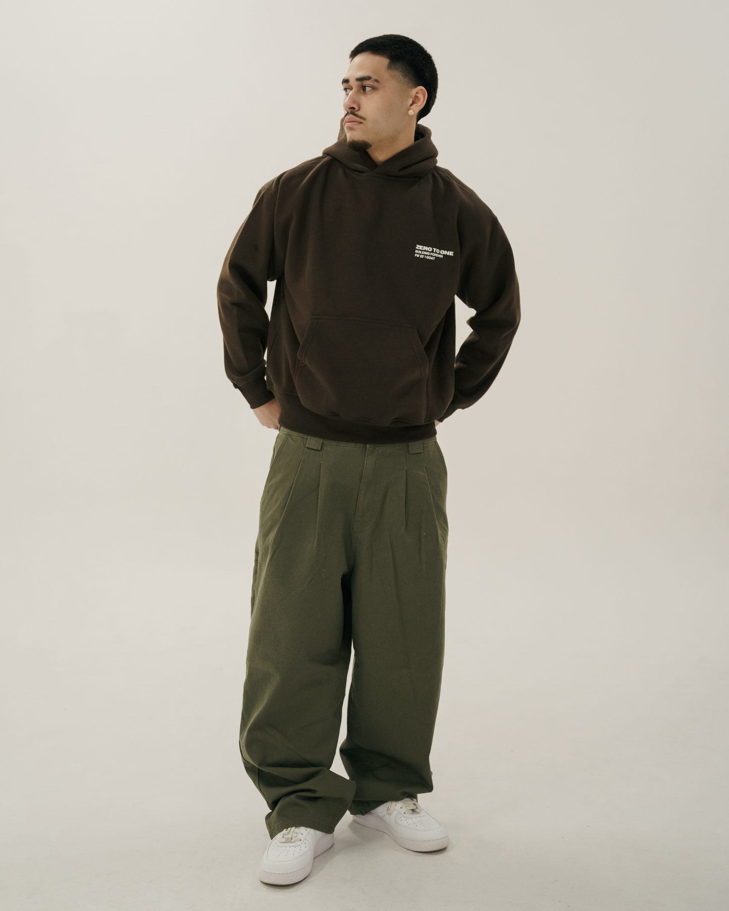 Luxury Oversized Hoodie - Coffee