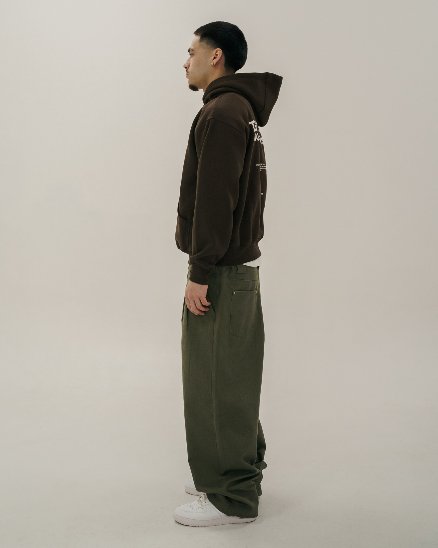 Luxury Oversized Hoodie - Coffee