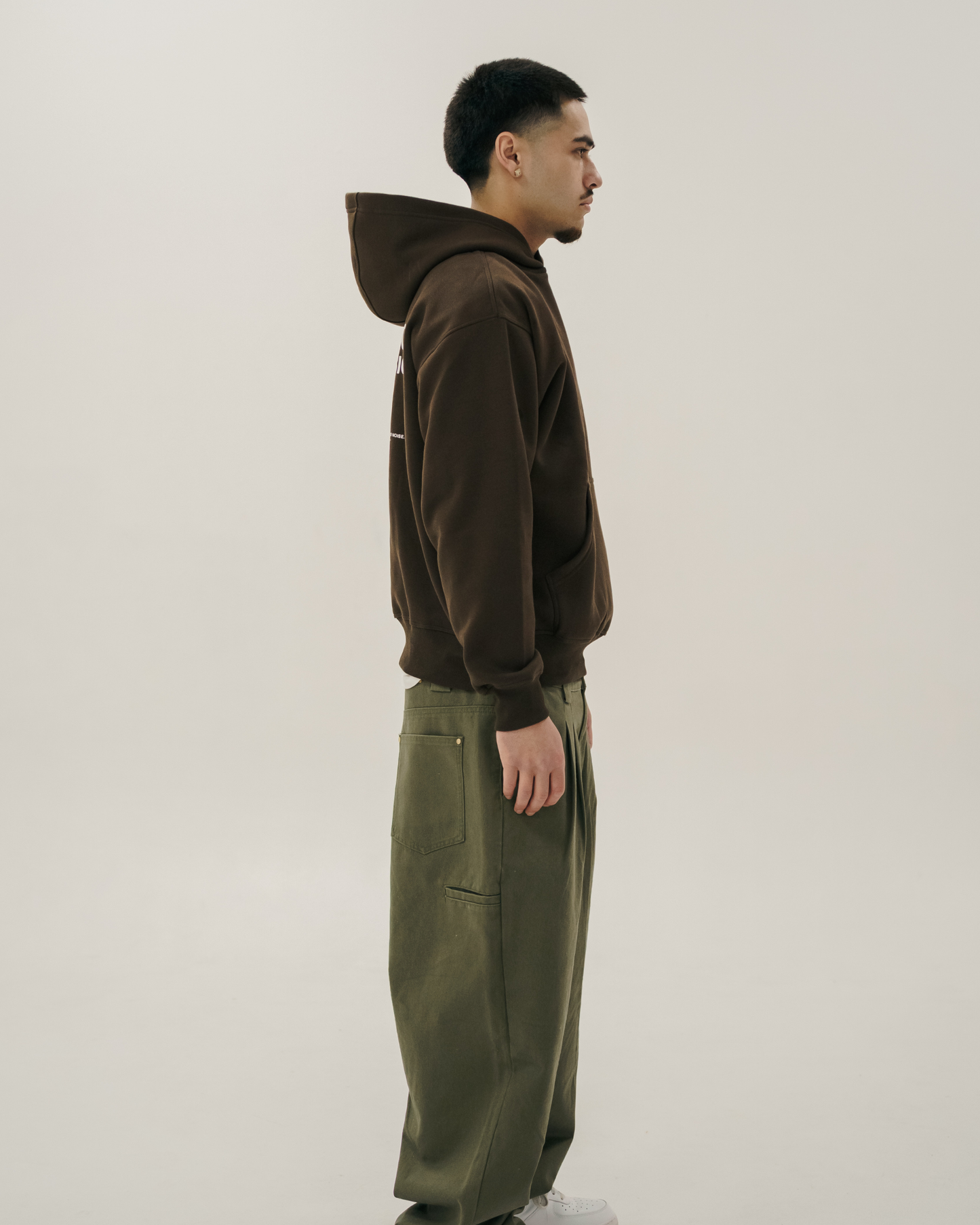 Luxury Oversized Hoodie - Coffee