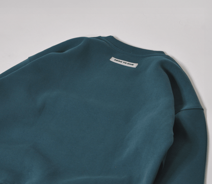 GOAT OVERSIZED TEAL SWEATER - Zero To One Store