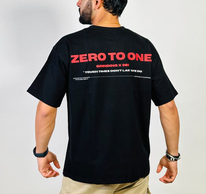 Black Grinding x 365 T-Shirt - Zero To One Store