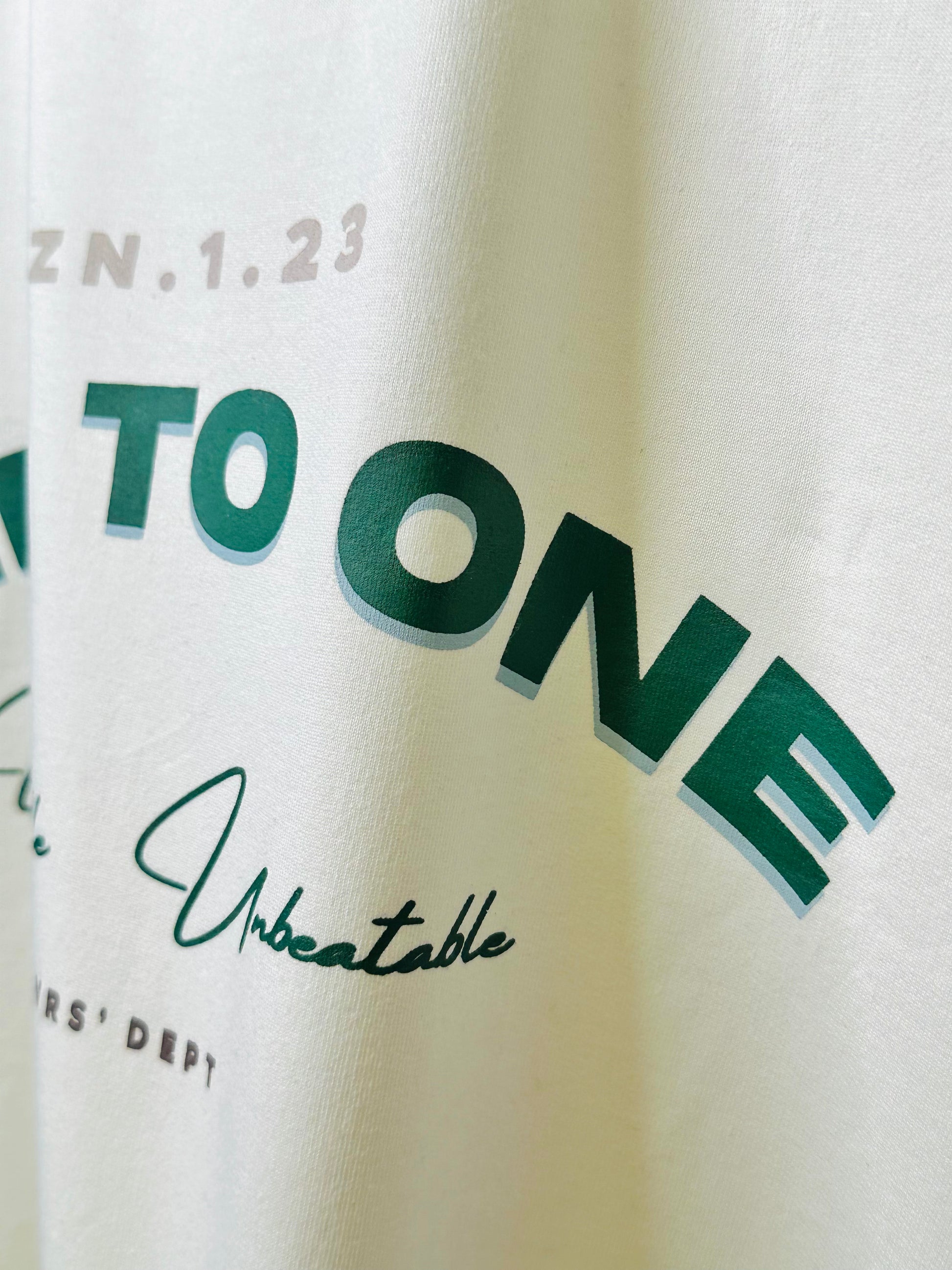 Invincible Off-White T-Shirt - Zero To One Store