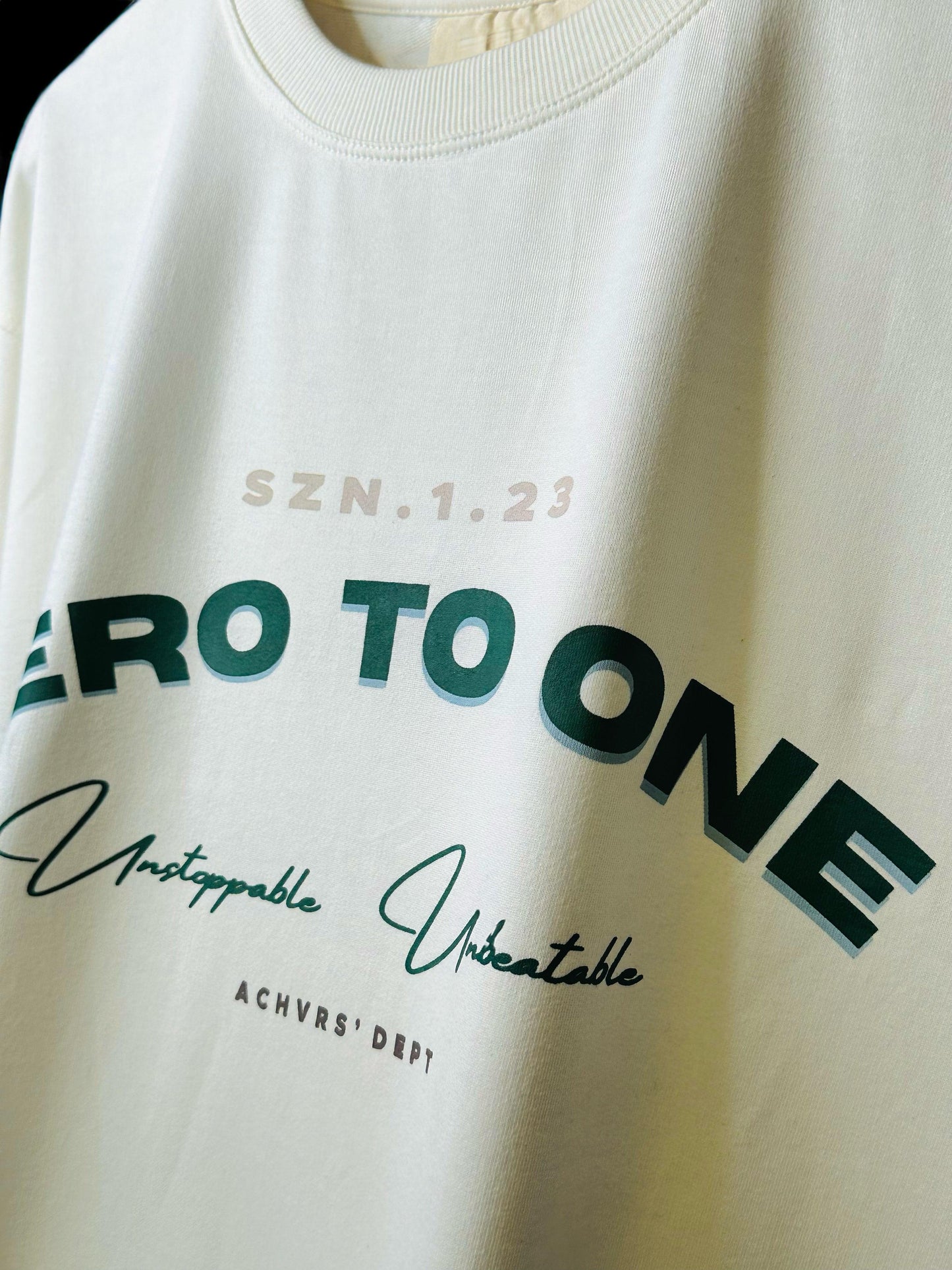 Invincible Off-White T-Shirt - Zero To One Store