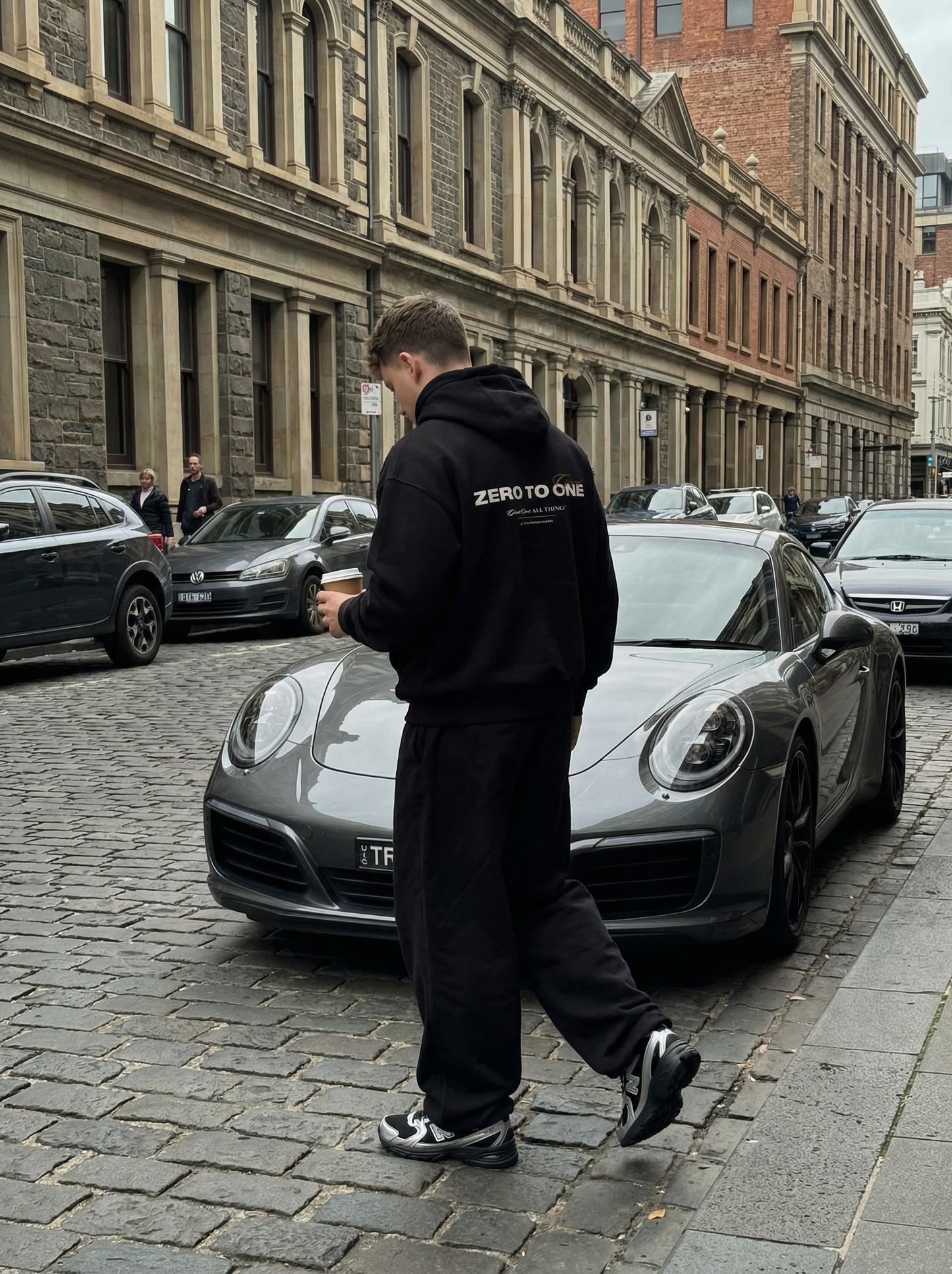 CHANGEMAKERS - Oversized Black Hoodie