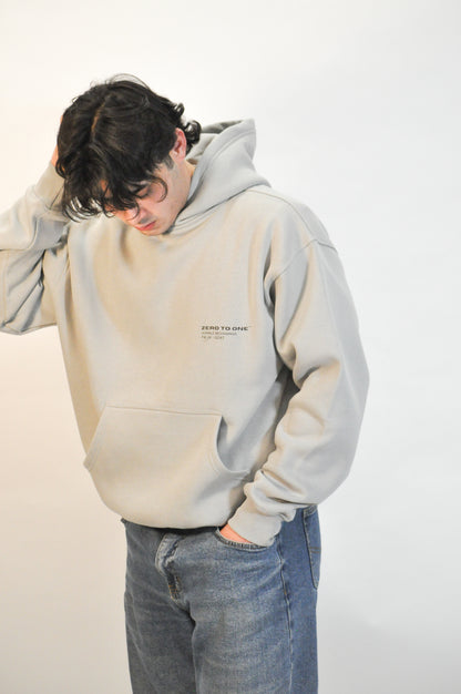 OVERSIZED GREY HOODIE