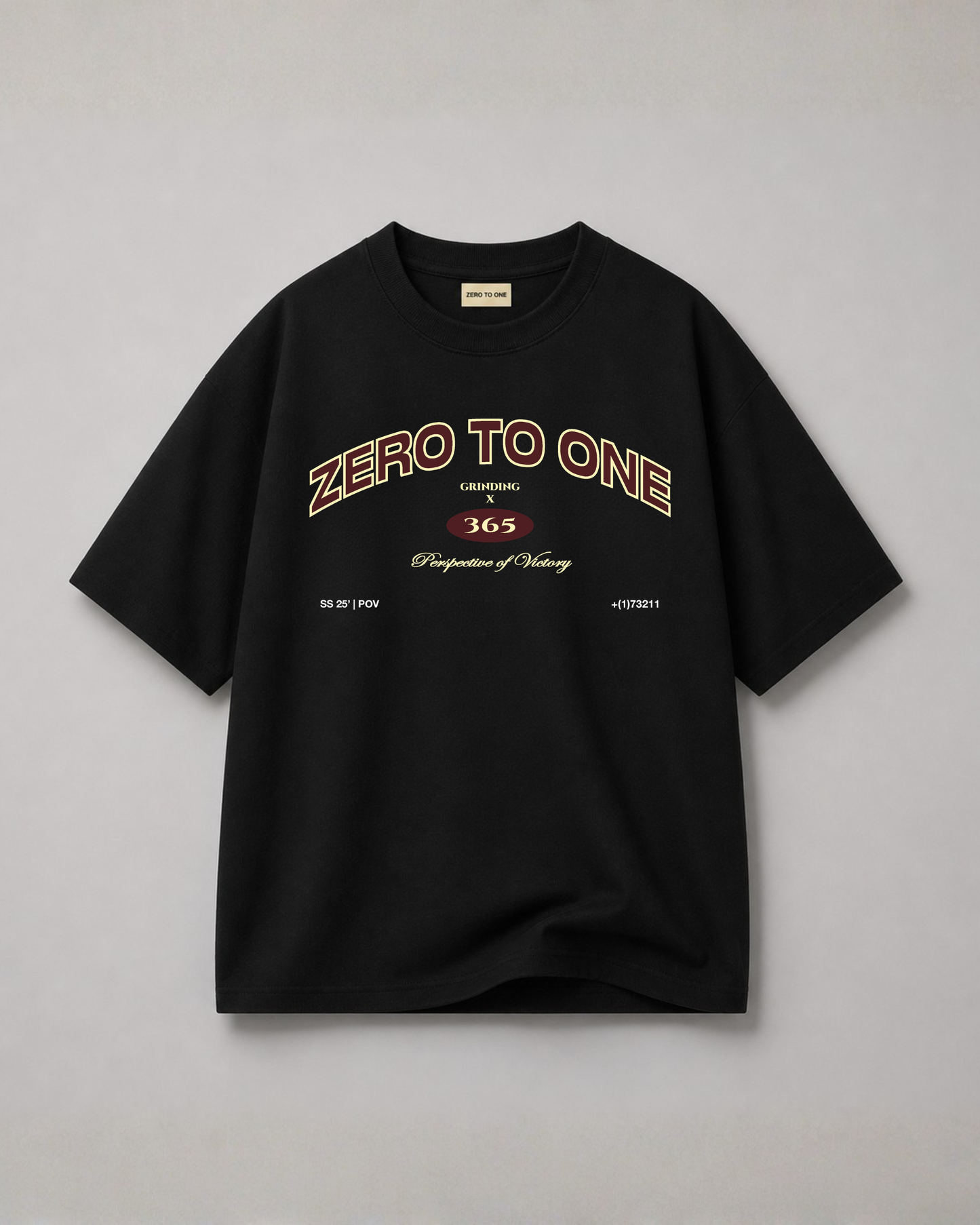 Signature Boxy T-Shirt - Black