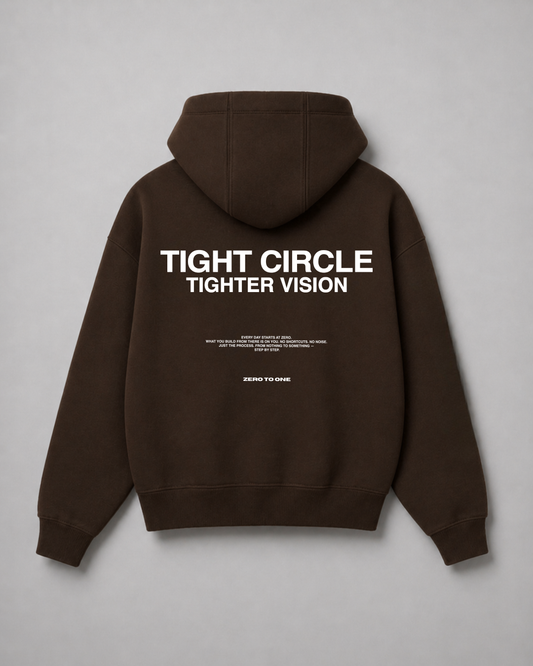 Luxury Oversized Hoodie - Coffee