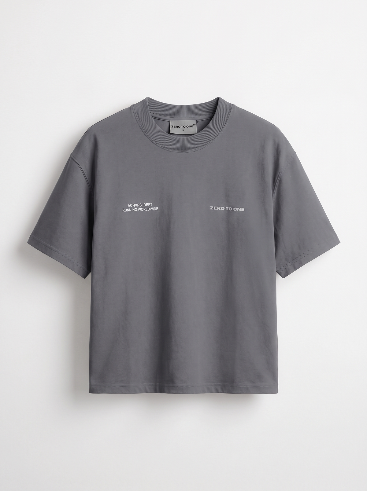 Clean Box T-shirt - Charcoal