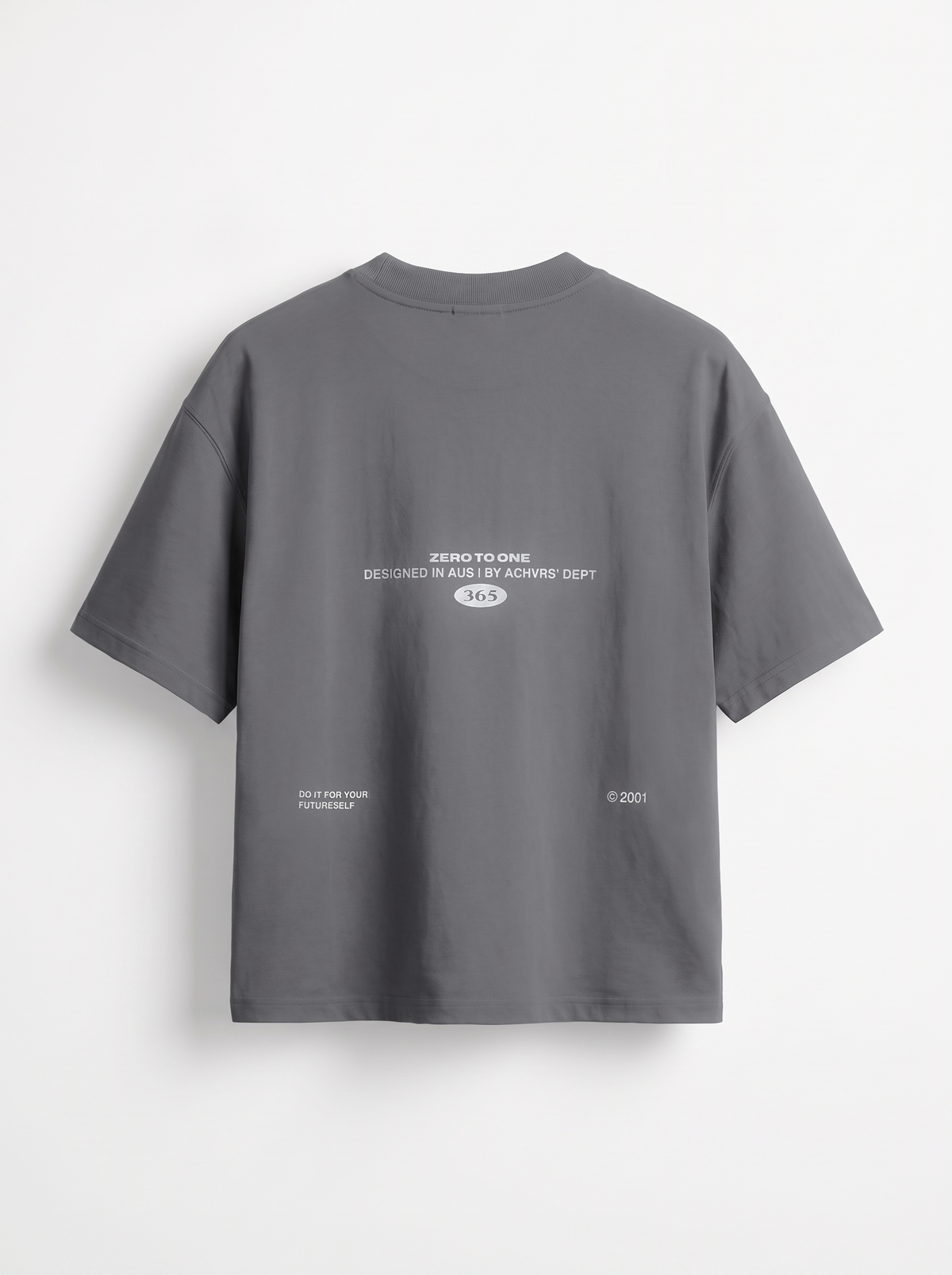 Clean Box T-shirt - Charcoal