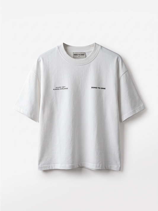 Clean Box T-shirt - Chalk