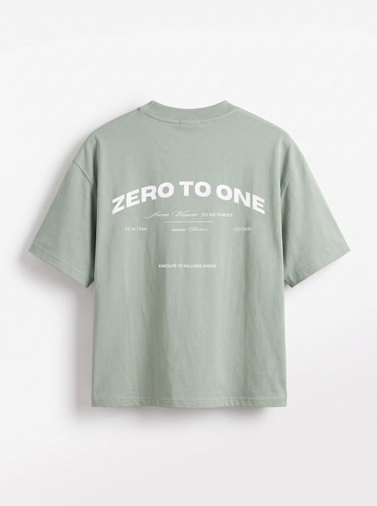 Signature Boxy T-shirt - Pistachio