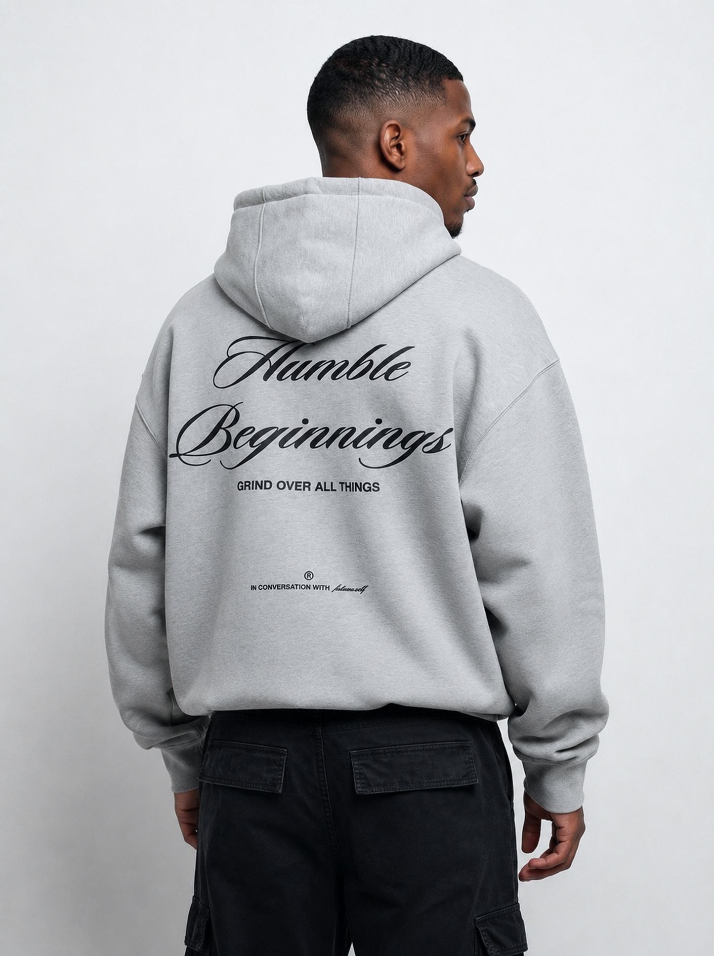 Luxury Oversized Hoodie - Grey